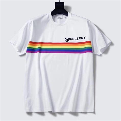 rainbow burberry t shirt|burberry her men's clothing.